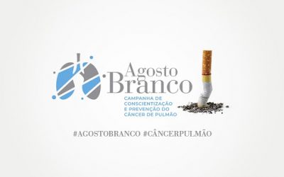 Agosto Branco: câncer de pulmão é o segundo tipo de tumor mais comum entre homens e mulheres