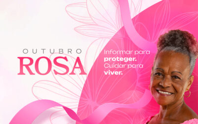 A campanha do Outubro Rosa 2023 tem como objetivo divulgar informações sobre o câncer de mama e fortalecer as recomendações do Ministério da Saúde para prevenção, diagnóstico precoce e rastreamento da doença.