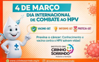 4 de março: Dia Internacional de Conscientização sobre HPV