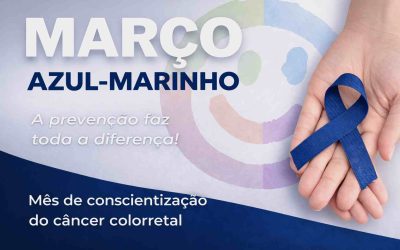 Março Azul-Marinho reforça importância da prevenção e do diagnóstico precoce do câncer de intestino