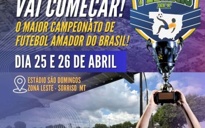 Peladão: O maior campeonato de futebol amador do Brasil chegou em Sorriso