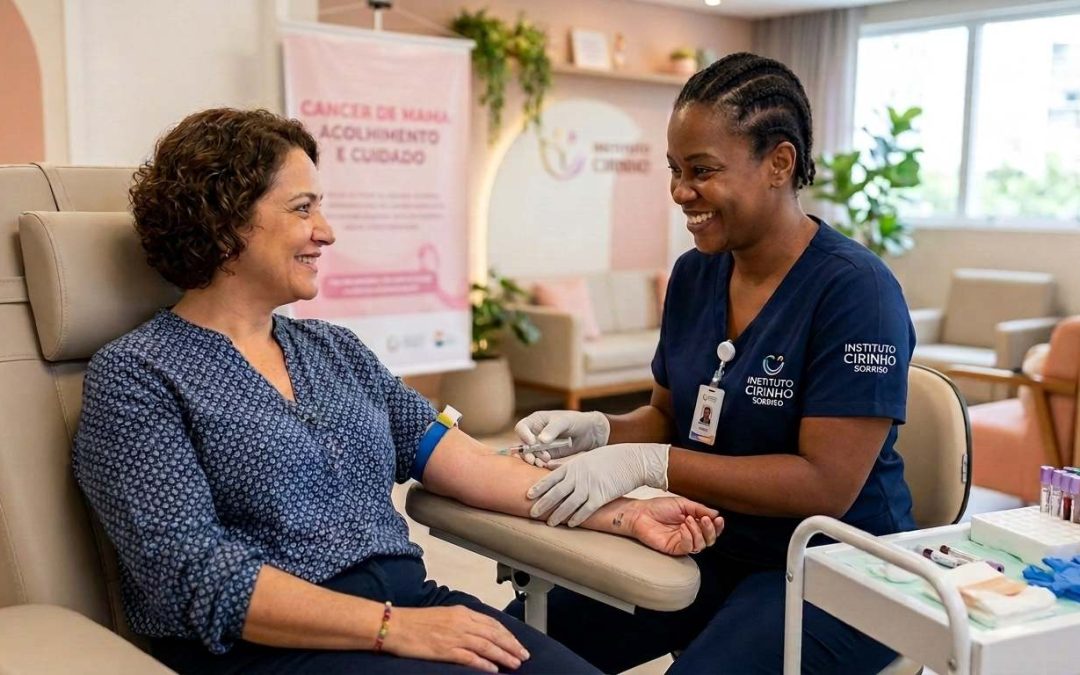 Ciência brasileira e esperança: Novo exame de sangue alcança 95% de precisão no diagnóstico do Câncer de Mama