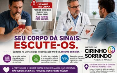 Sangue na urina pode ser um sinal de alerta: prevenção e diagnóstico precoce fazem a diferença